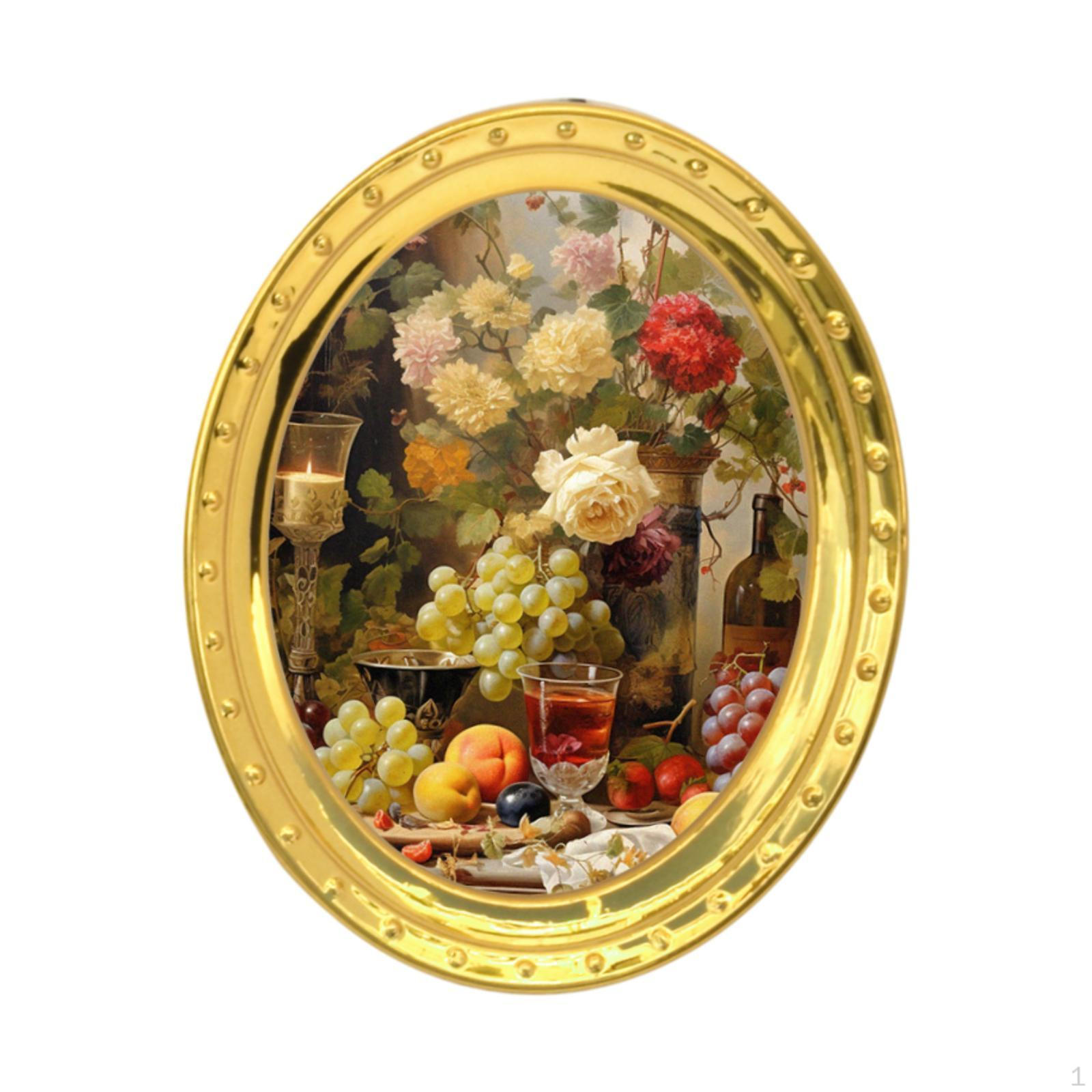 

Рамка для фото кукольного домика 1/12, центральный элемент, креативные поделки, подарок на день рождения Style D