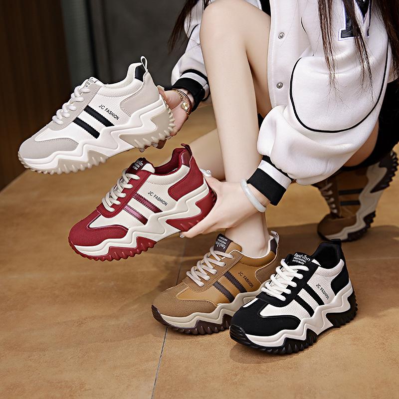 Is the New Dad Shoes Women's Autumn Student Sports Running Casual Shoes Platform Heightening Shoes
