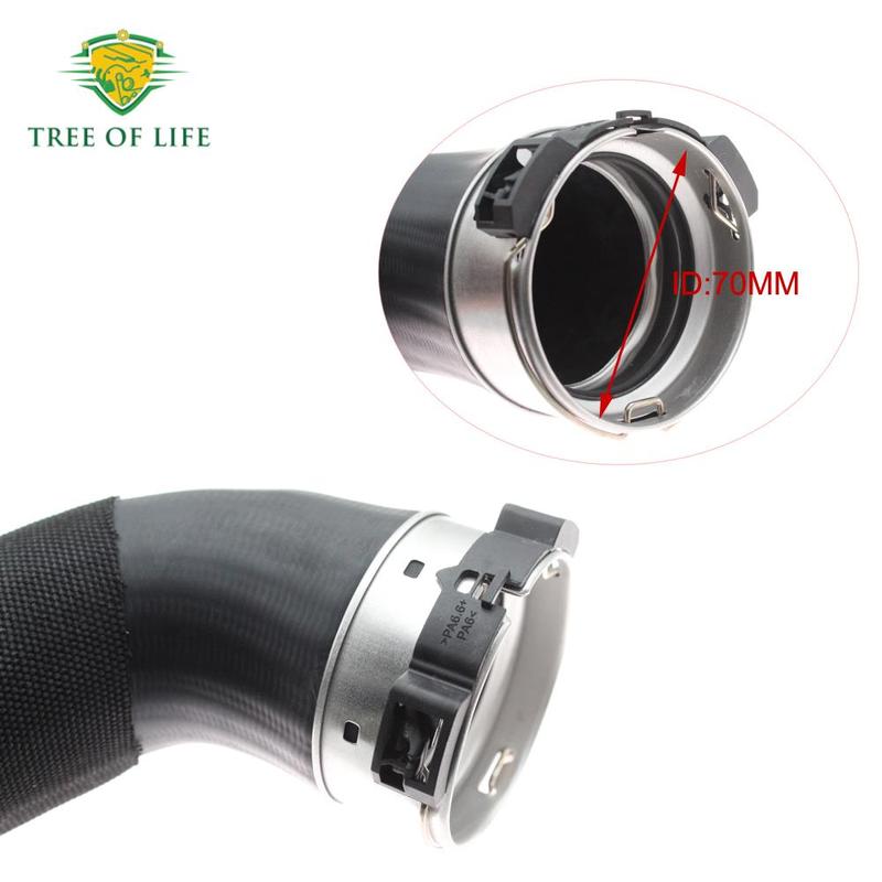 Turbo Intercharge Air Hose 11617823237 For BMW 11617823237 X5 F15 2.5dX-3.0dx 2013-2018 X6 F16 3.0dX-4.0dX 11 61 7 823 237