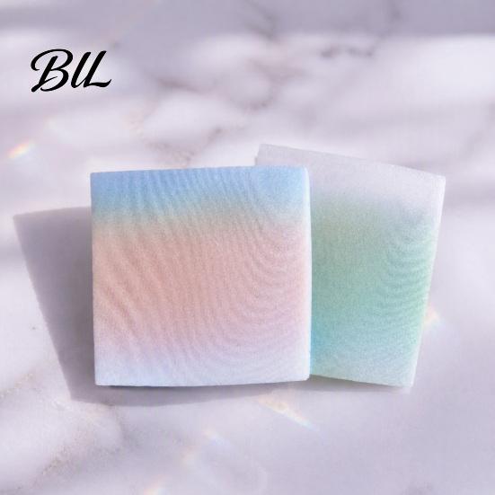 Decorative Bookmark Stickers Gradient Pearlescent Adhesive Notes, Matte Self-Stick Pads, Removable Sparkling Portable Planner Bookmarks Sand