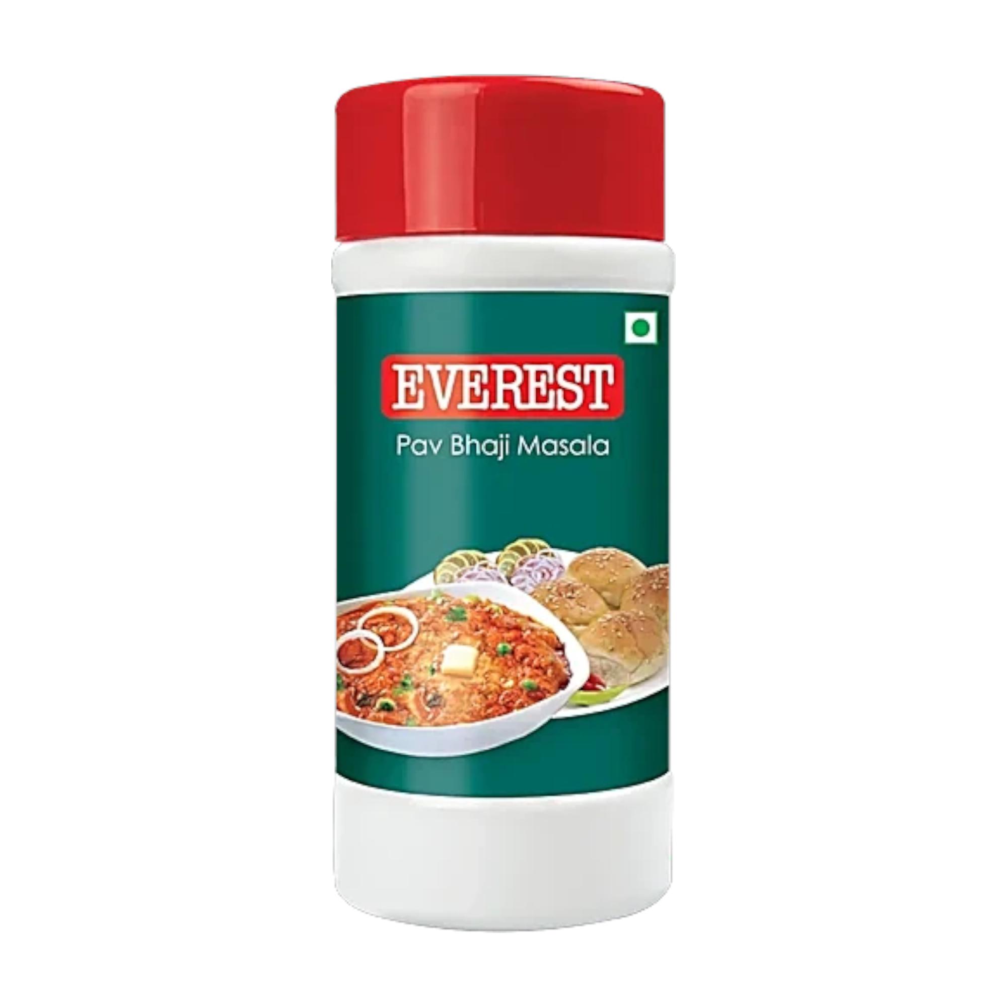 

Everest Pav Bhaji Masala Spice Powder 200g Pouch Authentic Indian Street Food Flavor