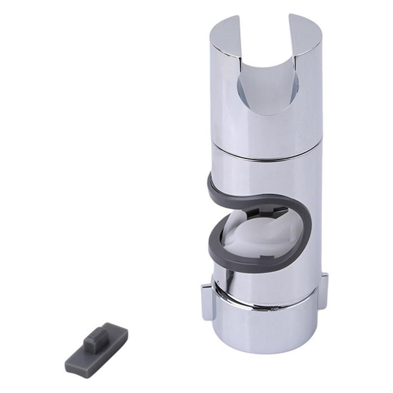 20~25Mm Bathroom Shower Rail Head Slider Holder Adjustable Clamp Holder Bracket