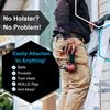 N?hlster Locking Drill Clips - Tool Holster Alternative for Cordless Drills and Impact Drivers - The Simplicity of a Holster Safety Clip. No Holster N