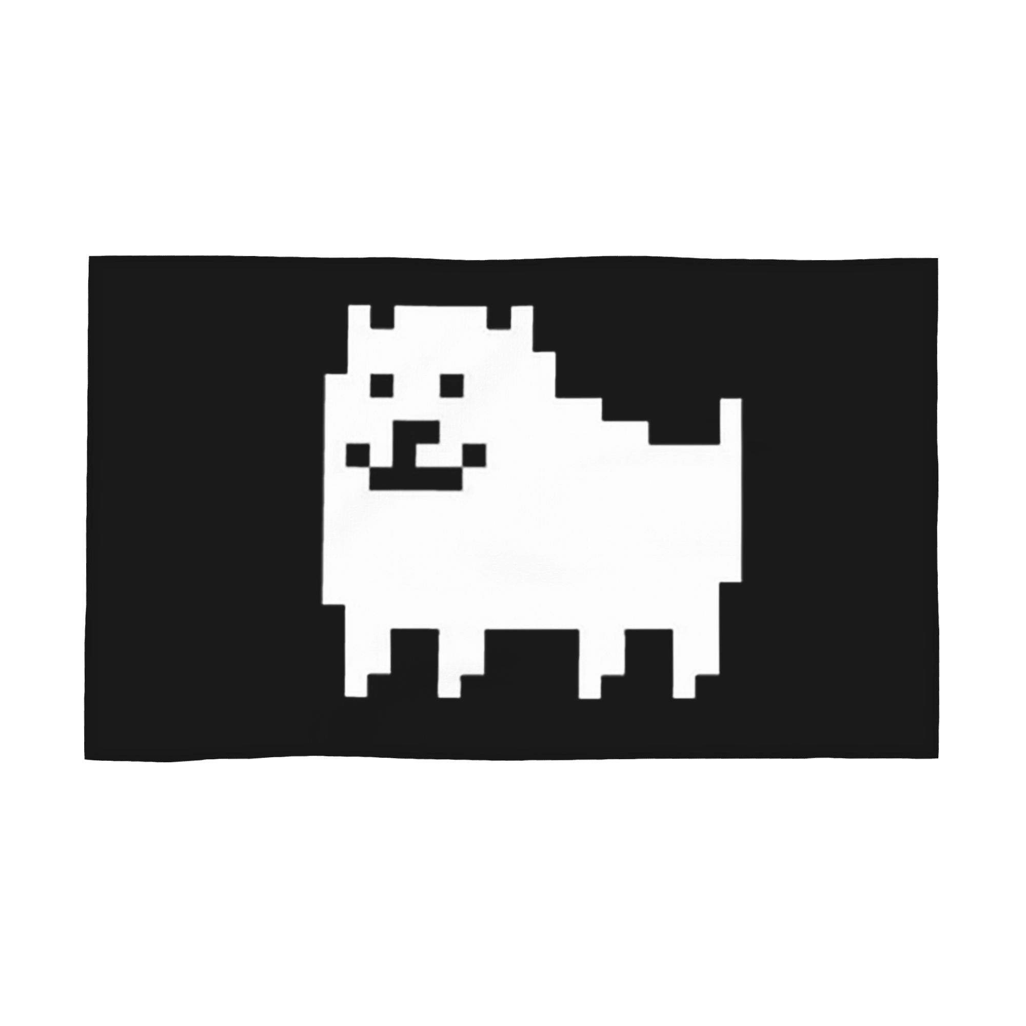 Undertale Annoying Dog Soft Face Towel Quick Dry Pool Bath Cotton Towels Absorbent W30*H60(CM)