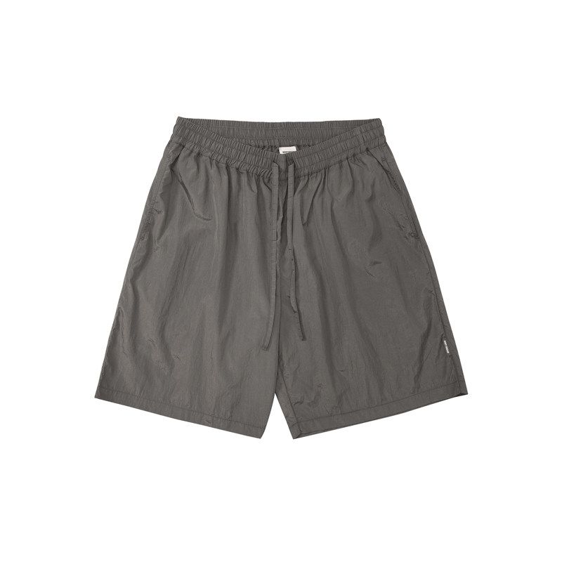 

Bodydream Texture Sun Protection Shorts UPF50 + UV Protection Woven Pants Loose Casual Cropped Pants Gray M