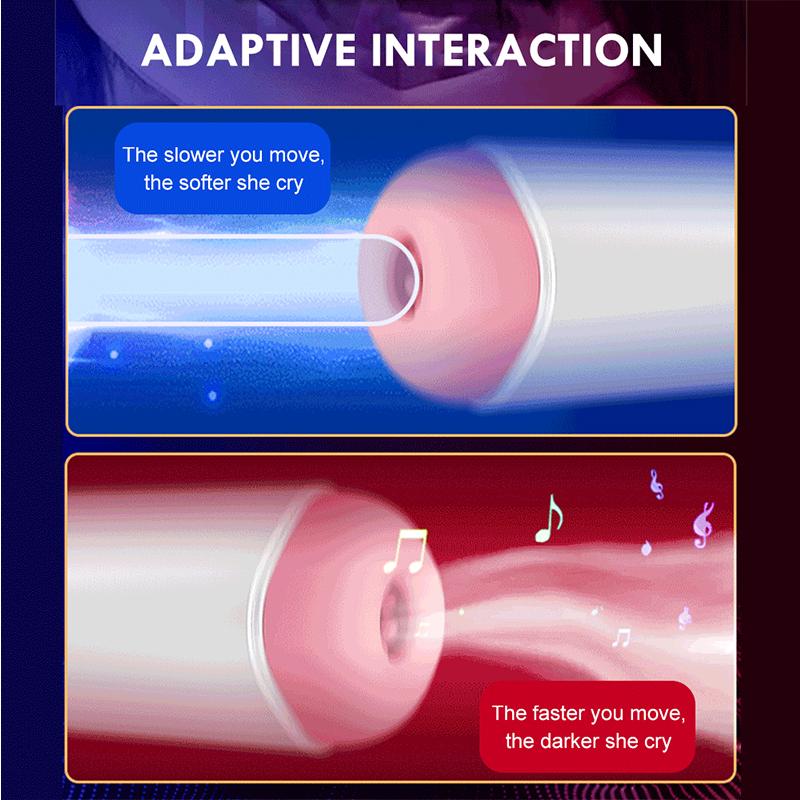 Sex Milking Machine For Men Masturbator Vagina Vibrator Male Automatic Sucking Blowjob Pussy Aircraft Cup Sex Toy Adult