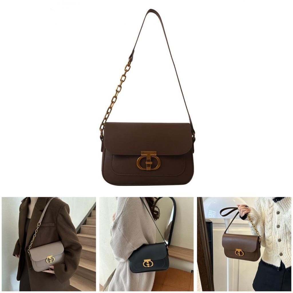 Trendy Pu Small Square Bag For Women In 2023 Autumn And Winter Featuring Street Fashion Elements And Polyester Lining