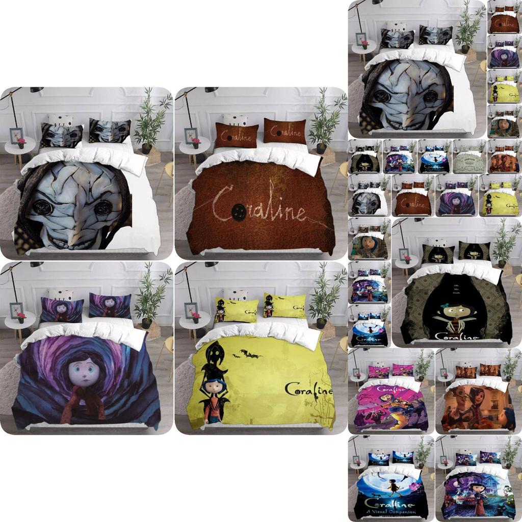 Luxurious 3d Bed Sheet Set With Vibrant Digital Print Soft Polyester Fabric For Queen Size Beds