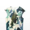 Spring 2025 Women's Tie-Dye Sleeveless Slimming Casual Dress - European & American Style