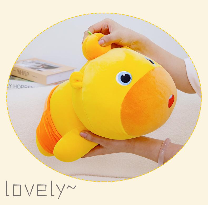 Love More Capybara Ruru Plush Toy - Cozy Sleep Aid & TikTok Influencer Doll
