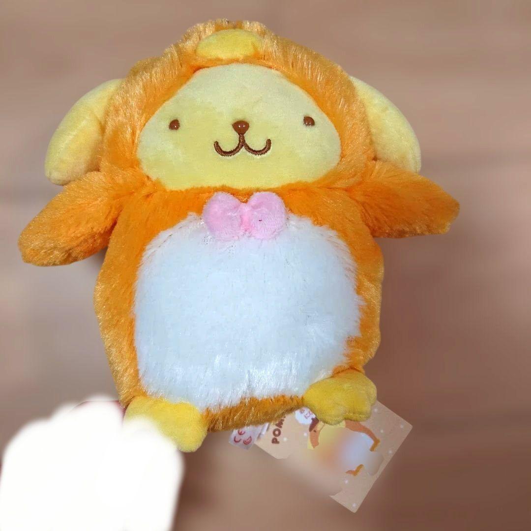 New Sanrio Pompompurin Penguin Doll Penguin Plush Toy