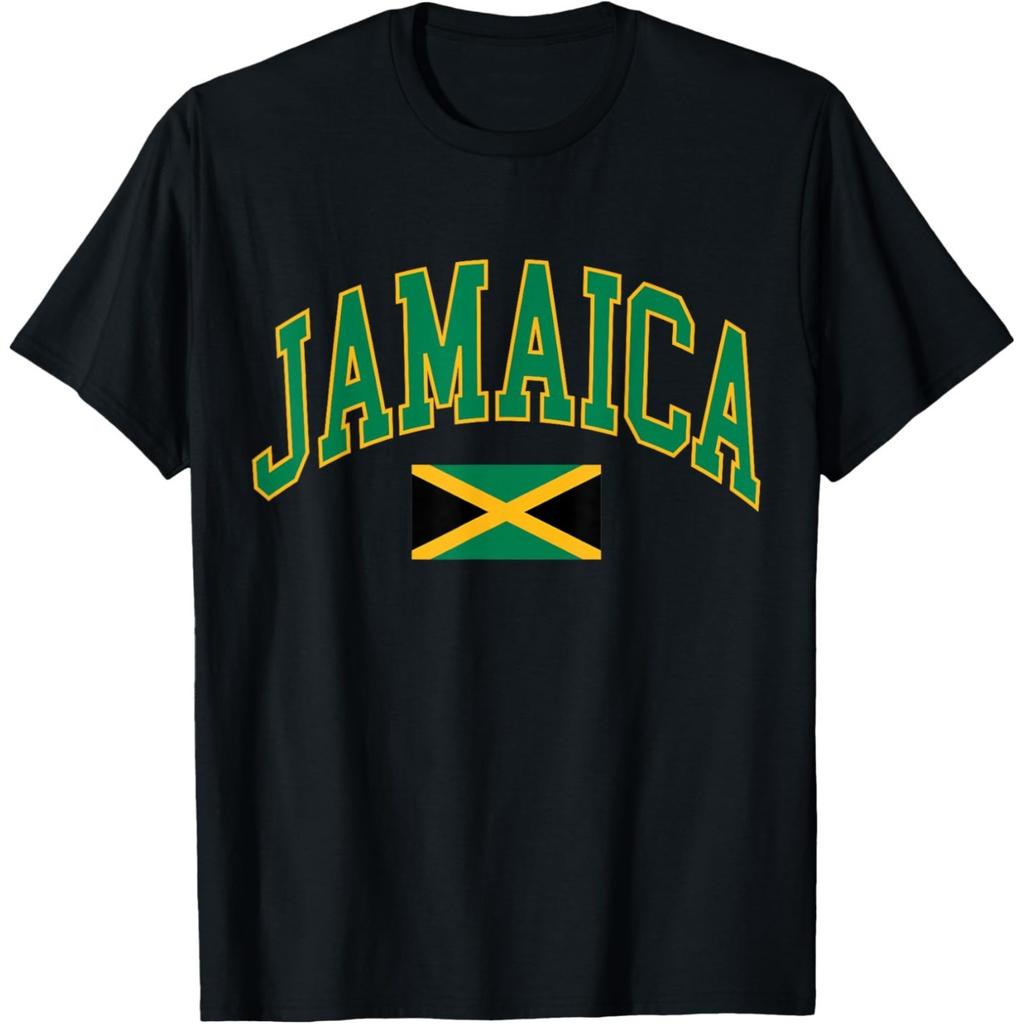 Funny Proud Jamaican Jamaica Flag Graphic Tshirts Men Womens Fashion Casual Tshirt 100 Cotton Loose Oversized T Shirt