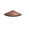 Walnut Bathroom Corner Rack Wall-mounted Wash Counter Storage Rack Makeup Storage Rack Shower Shelf Bathroom Accessories