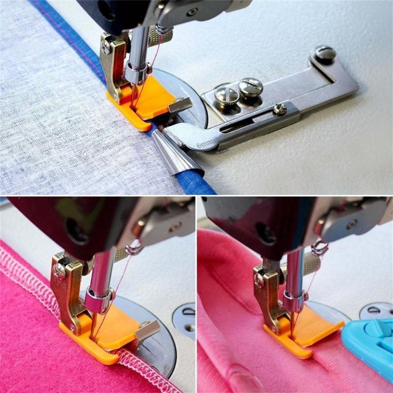 Sturdy Plastic Presser Foot for Flatbed Sewing Machines Extended Designs Improved Cloth Stability Expert Tailoring