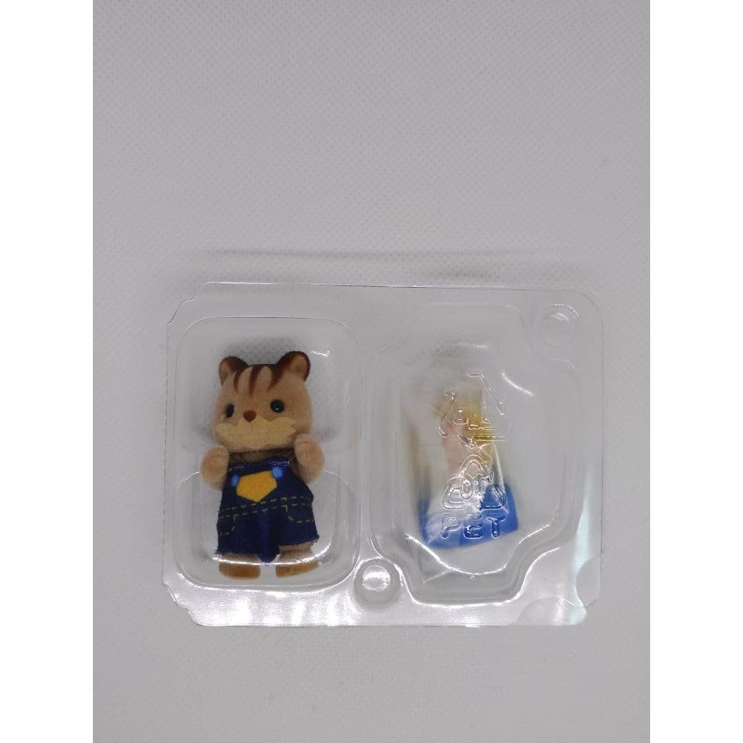 Used Sylvanian Families Walnut Squirrel Baby