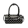 Korean Style Polka Dot Cylindrical Bag Polyester PU Shoulder Bag Spicy Girl Handbag  Party