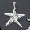 Exaggerate Star Pendant Mini Star Dangle Charm Pentagram Dangle Bead-Girl Y2K Jewelry Making Necklace Bracelet Craft