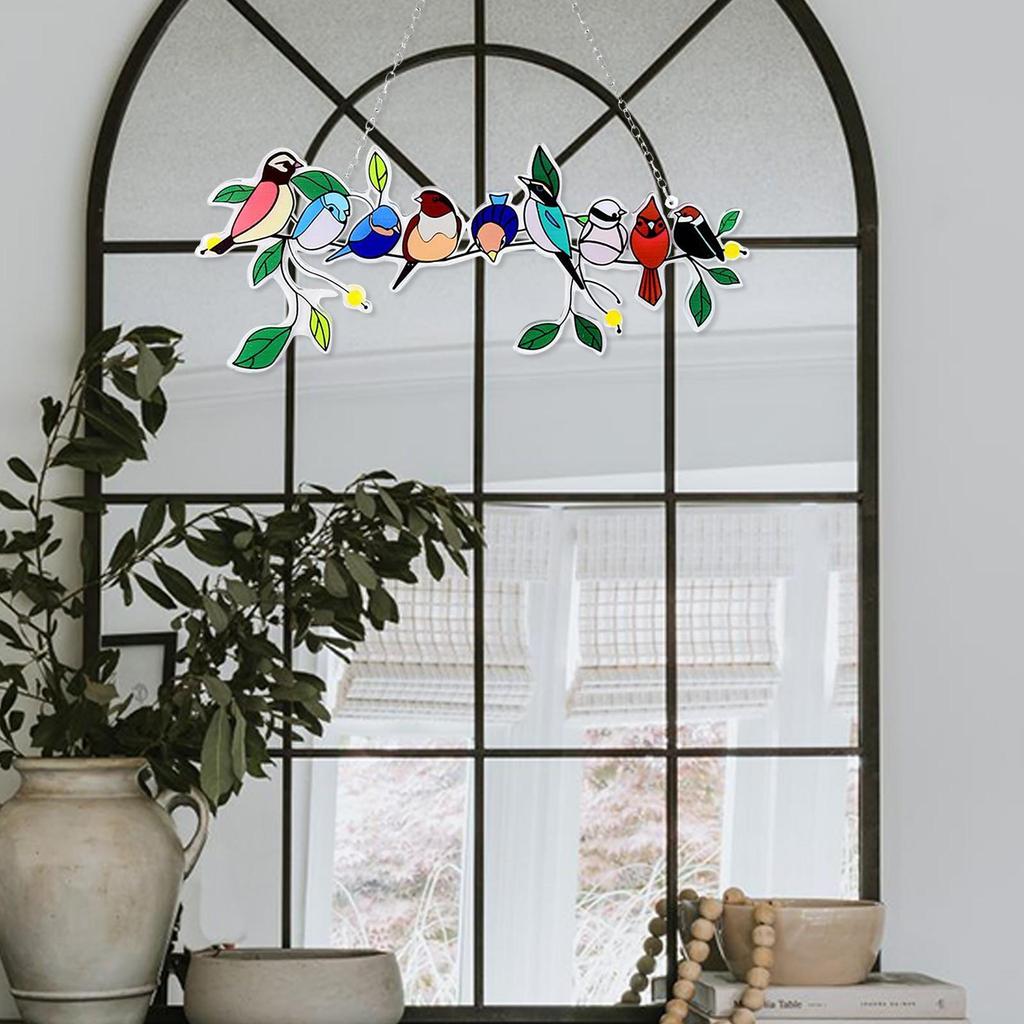Window Pendant Купити Creative And Novel Colorful Acrylic Window Pendant Bird ...