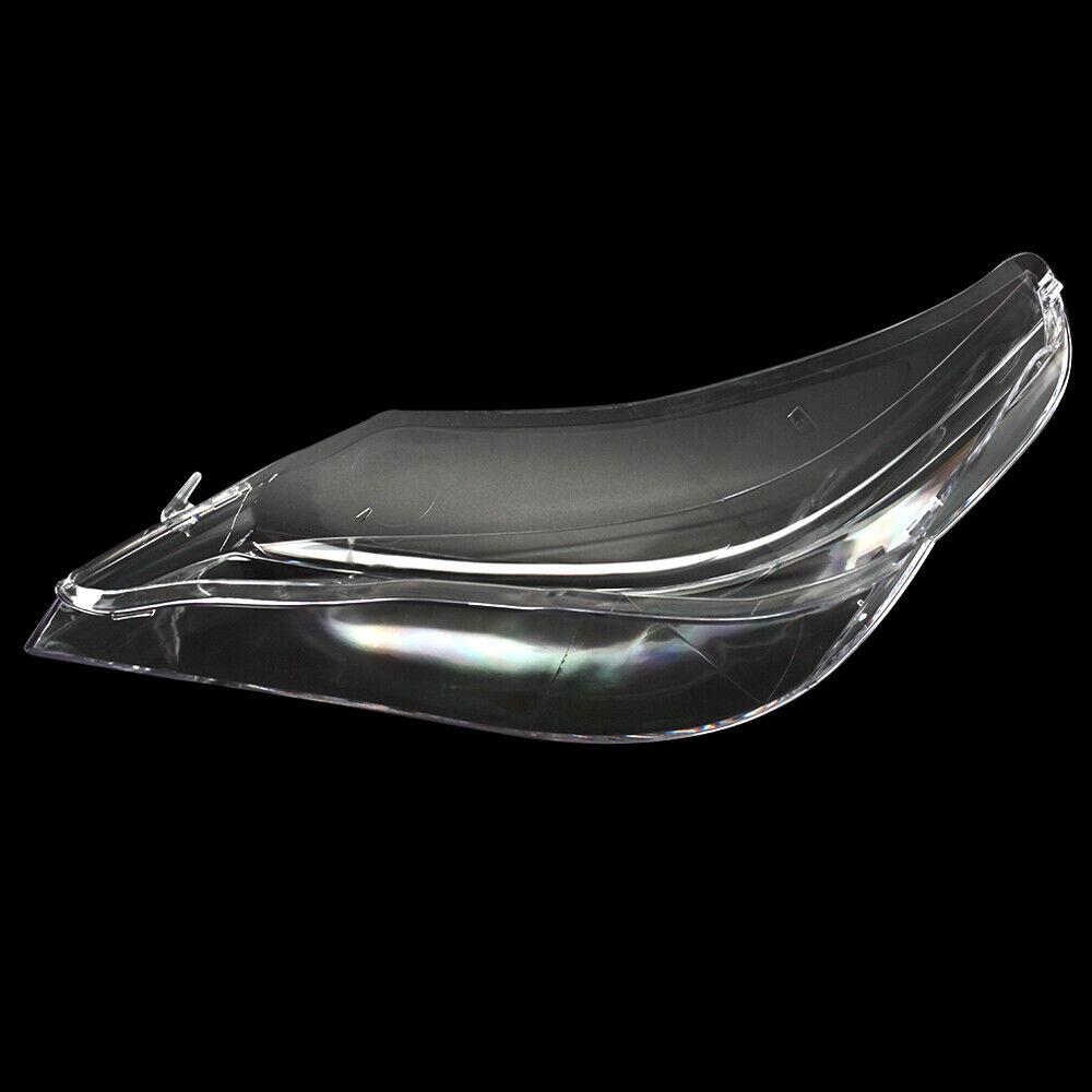 Lentille de phare de voiture droite et gauche, couvercle de lampe en verre, coque d'abat-jour pour BMW E60 E61 25I 530I 545I 550I 2003 – 2010