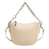 Fashion casual solid color chain dumpling bag spring trend messenger bag women's new armpit single shoulder messenger bag