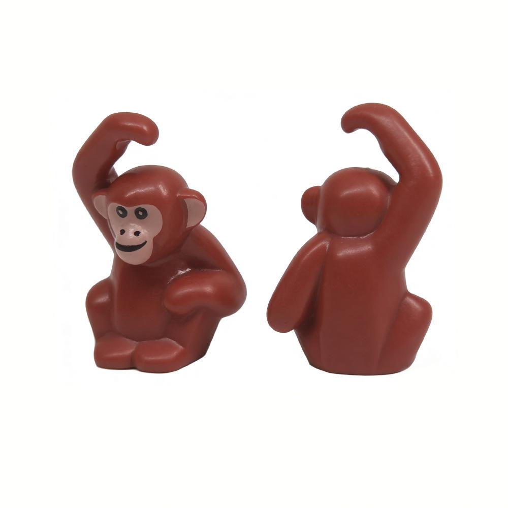 DIY-Teile mit Tierdruck: Ziege, Möwe, Pinguin, Fisch, Schaf - Kompatibel mit MOC Bausteinspielzeug