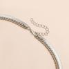Exaggerated Heart Pendant Necklace Shell Heart Necklace Alloy Texture Fashionable and Trendy Jewelry Suitable for Women