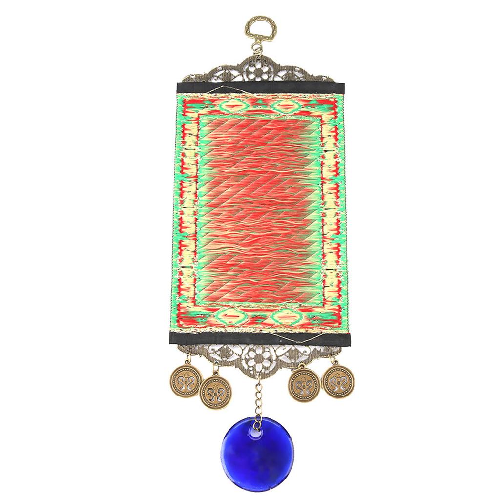 Islam Quran Blue Evil Eye Blessing Amulet Wall Rug Hanging Home Decor Protector