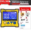 Jingyan DXL360S High-Precision Dual-Axis Digital Inclinometer with Gyroscope & Lithium Battery