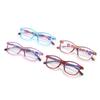 Printed Anti-Blue Light High-Definition Unisex Chinese Style Square Frame Reading Glasses