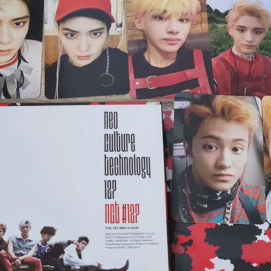 

Nct Fire Truck Album, Polaroid Set, Photo Card