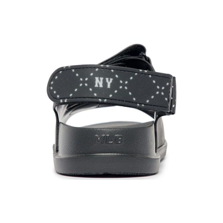 MLB Sandal New York Yankees EVA Non-Slip Durable Sports Sandals Unisex Sandals Black White 3ASDCSD33-50BKS