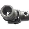 3/4"-36 Keil X 3/4" Rund Lenkwellen Kreuzgelenk (Starker Schmiedestahl)