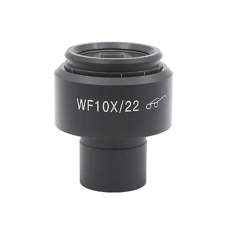 

1 PC W10X 22mm Adjustable Biological Microscope Eyepiece Wide Angle High Eye Point Interface 23.2mm