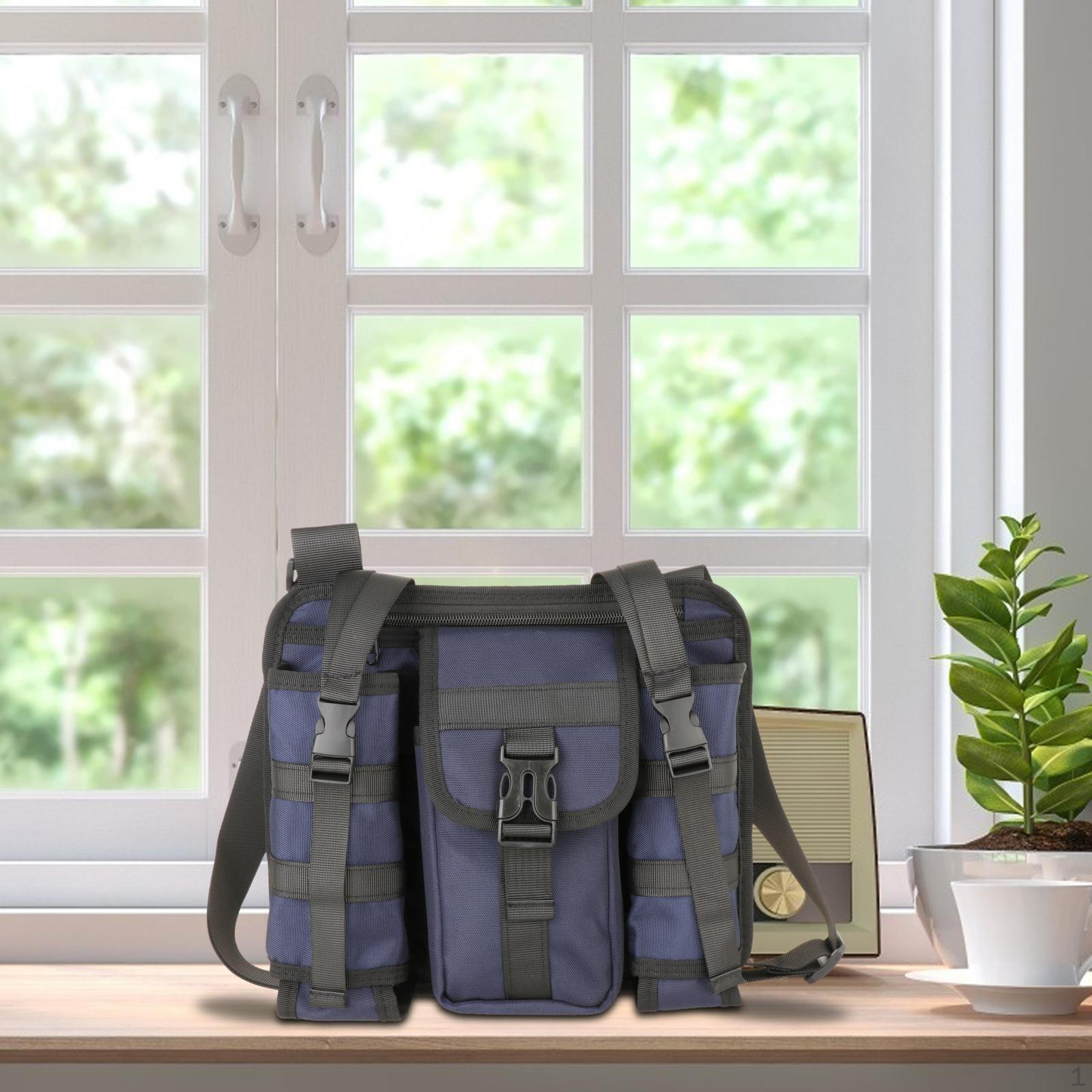 

Мужская сумка-мессенджер для верховой езды, повседневная, легкая, сумка для планшета, для спорта на открытом воздухе, для рыбалки синий