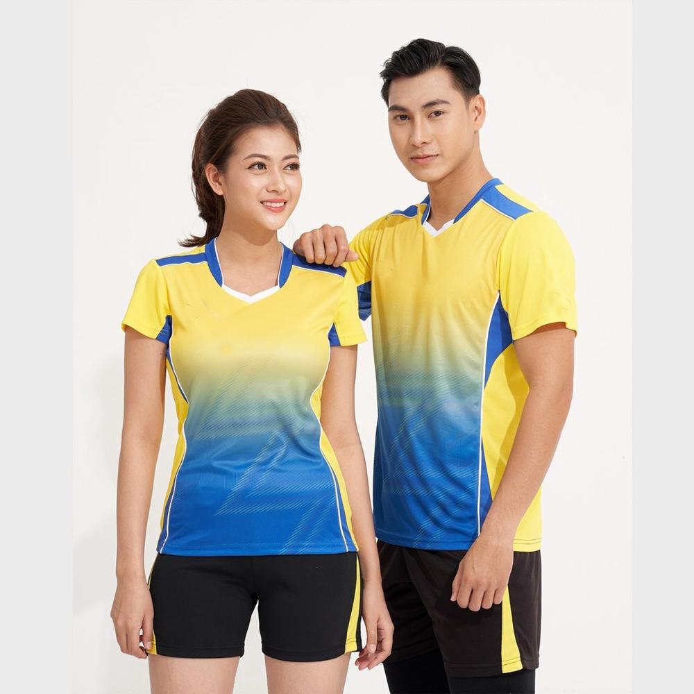 Women s Volleyball Team Uniform Set - Printed Short Sleeve Professional Training  Competition Apparel Women 3XL жёлтый