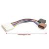 For Nissan Navara D40 X-Trail T30 T31 T32 ISO wiring harness adaptor cable connector lead loom plug Car Accessories