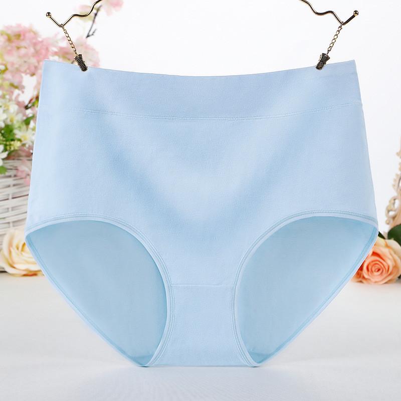 Comfortable High Waist Cotton Panties For Women Plus Size Breathable Tummy Control Underwear For Moms And Plus Size Ladies