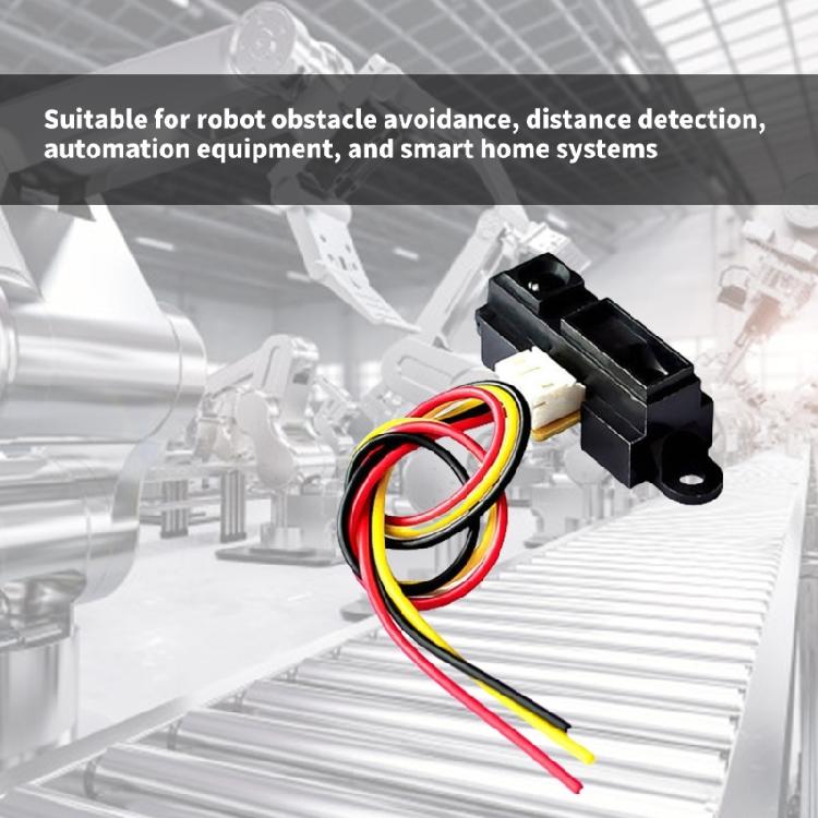 GP2Y0A21YK0FPrecise Distance Sensoring 10-80CM Ranging for DIY Electronics and Robotics