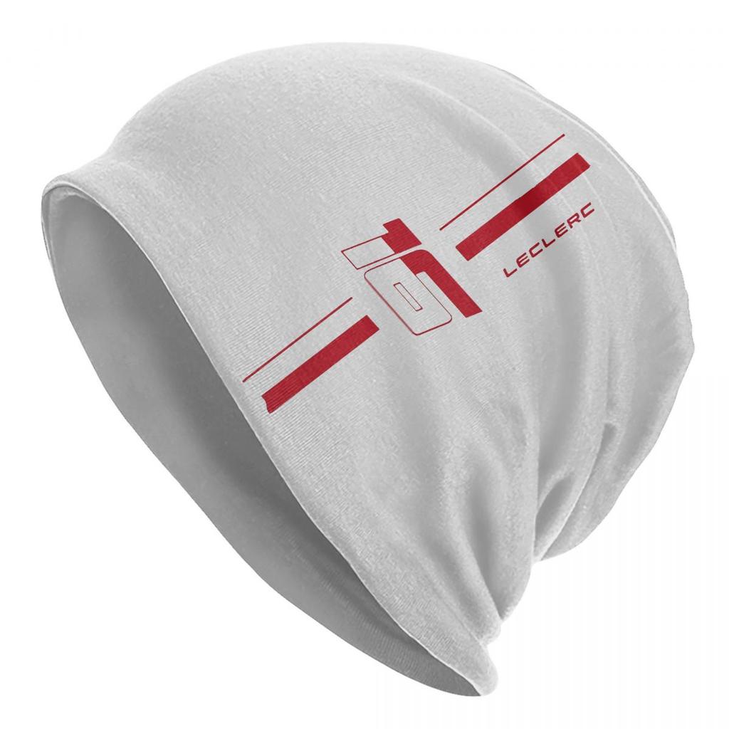 Charles Leclerc 16 Scuderia Unisex Women Adult Beanies Caps Knitted Bonnet Hat Warm Hip Hop Autumn Winter Outdoor Skullies Hats
