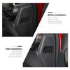 2X Carbon Fiber Console Air Vent Outlet Dash Side COVER Trim For Ford F150 +