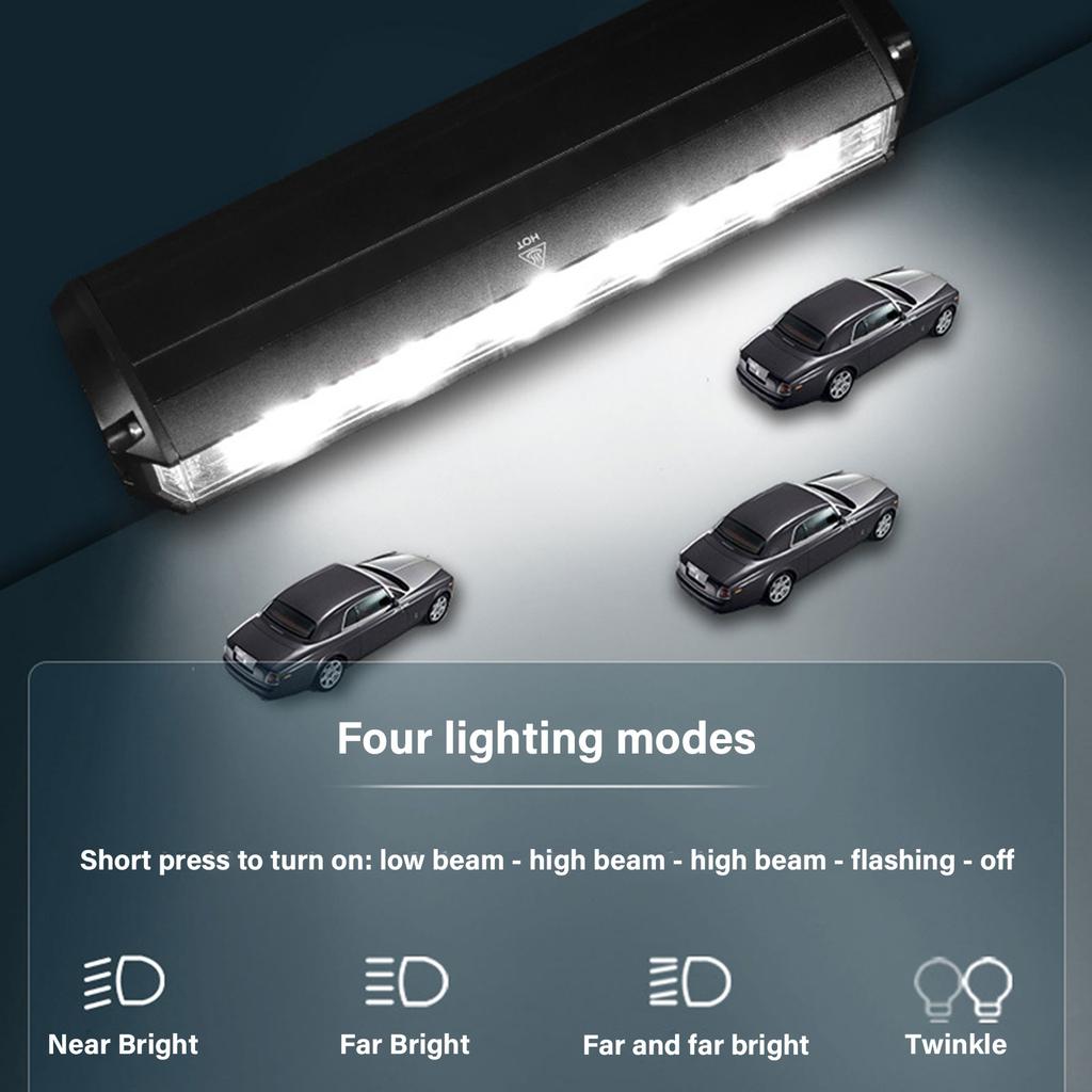 Watertight Bicycles Flashlight with 4 Light Modes Rechargeable LED Bikes Light Headlight for Night Ridings Front Light