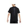 Nike Sportswear Letter Print Design Comfortable Pullover Short Sleeve T-Shirt Men T-Shirts Black FZ5416-010