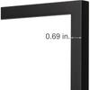 5x7 Picture Frame Set of 2 Tabletop or Wall Display Durable Wood Photo Frames Glass Included