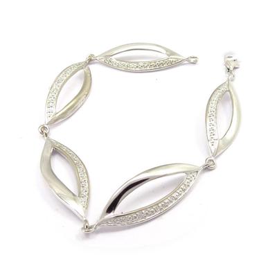 [F0343] - Silberarmband 'Dalida'