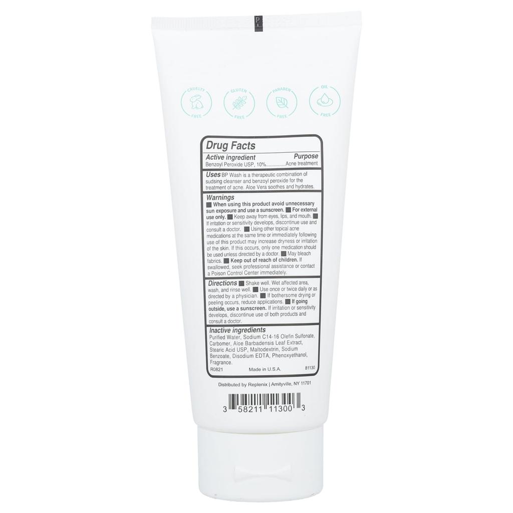 Acne Wash + Aloe Vera, 200Ml(6.7Fl Oz)