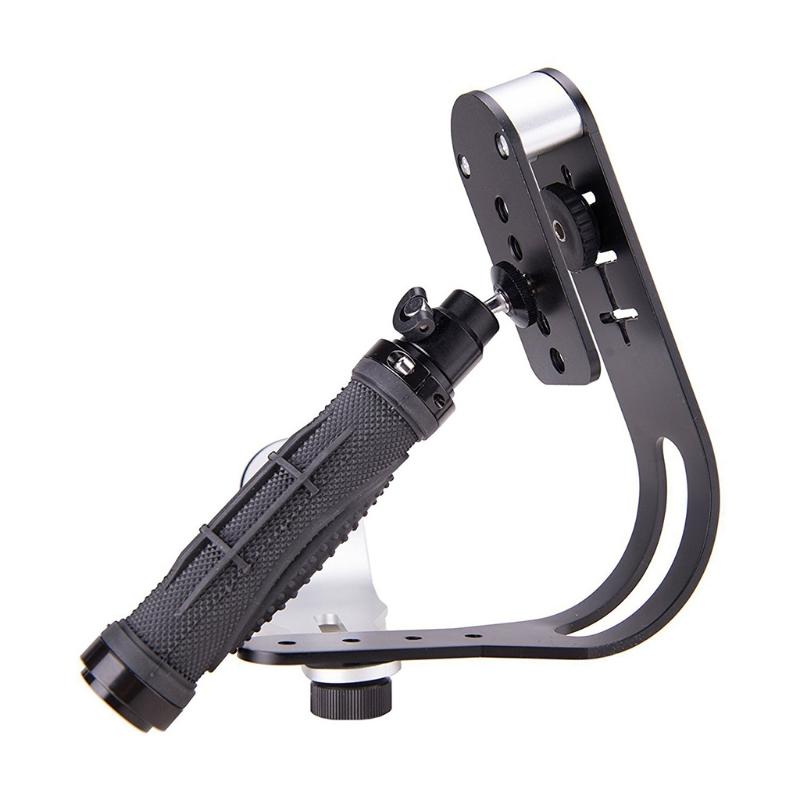Aluminum Alloy Handle Grip Stabilizer Holder Stand Handheld Tripod For DSLR Camera Video Gimbal Smartphone Holder