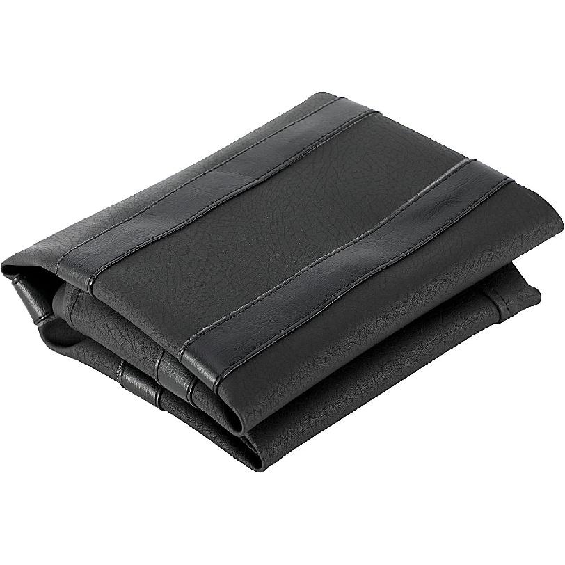 ATV Seat Cover Non-Slip Soft Waterproof for Arctic Cat 4X4 2X4 1996-2005 250 300 400 454 500 Bearcat, High Elastic Leather Black