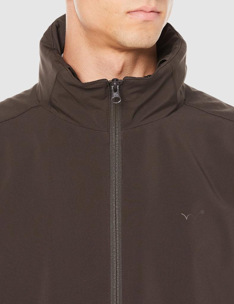 EDWIN GOLF Windbreaker Utility Size L Jacket, Men's, Brown,