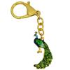 Feng Shui Rising Phoenix Protection Peacock X In & Keychain, 3.74 0.79