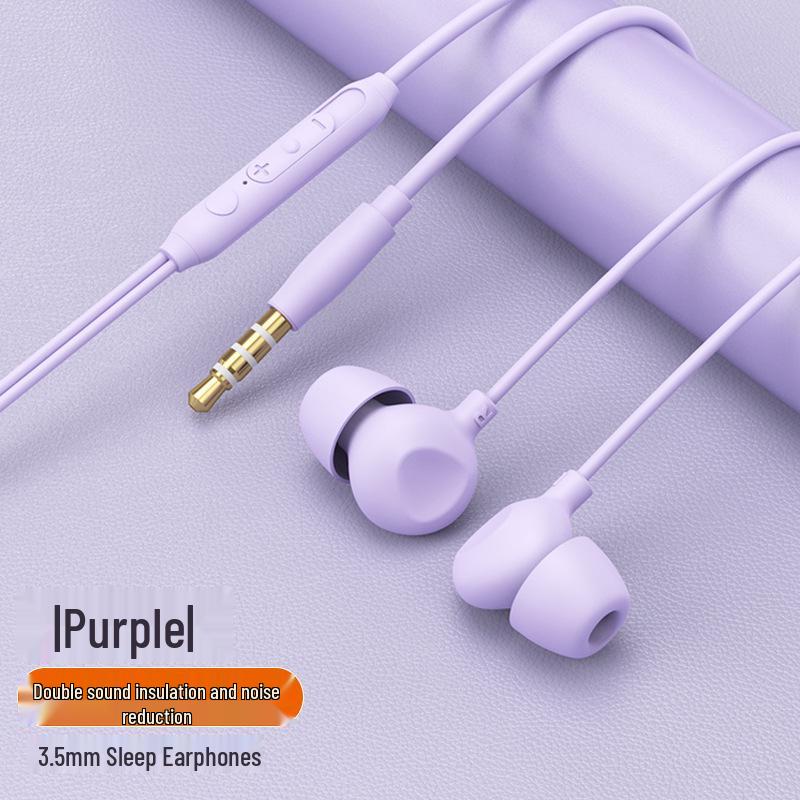 

Wired In-Ear Noise-Cancelling Earbuds for Sleep, Music & Gaming with High-Quality Sound